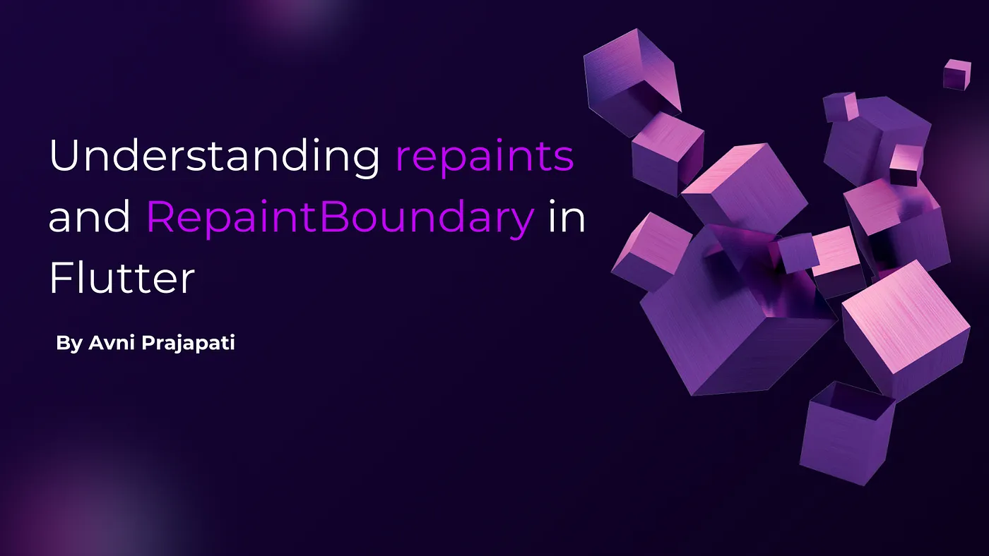 Understanding repaints and RepaintBoundary in Flutter